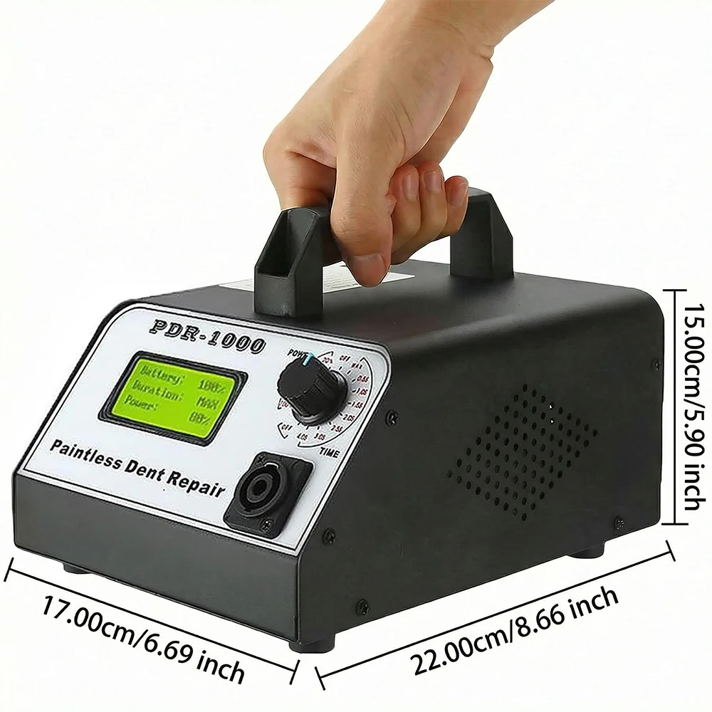 Podofo PDR1000 Super PDR Heißluft-Dellenreparaturgerät für die Autolackierung – Schmerzfreie Karosserie-Dellenreparatur – EU-Version – Detail 6