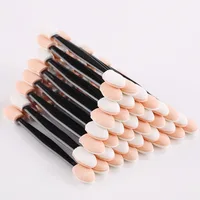 10/30/50Pcs Double Ended Sponge Nail Powder Brush Eyeshadow Sponge Sticks Chrome Pigment Pen Applicator Portable Makeup Tools^*^ 1