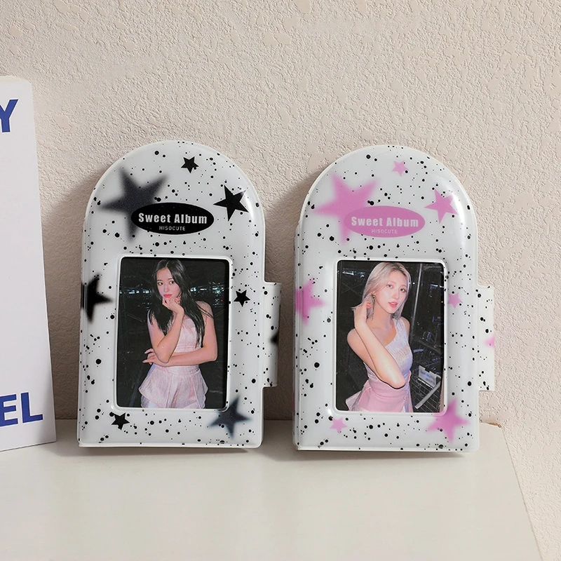 Y2K Mini Photo Album Kpop Photocard Holder 3inch Photo Album Collect Book Idol Card Protective photocards collection photo album photo card holder photocard protector