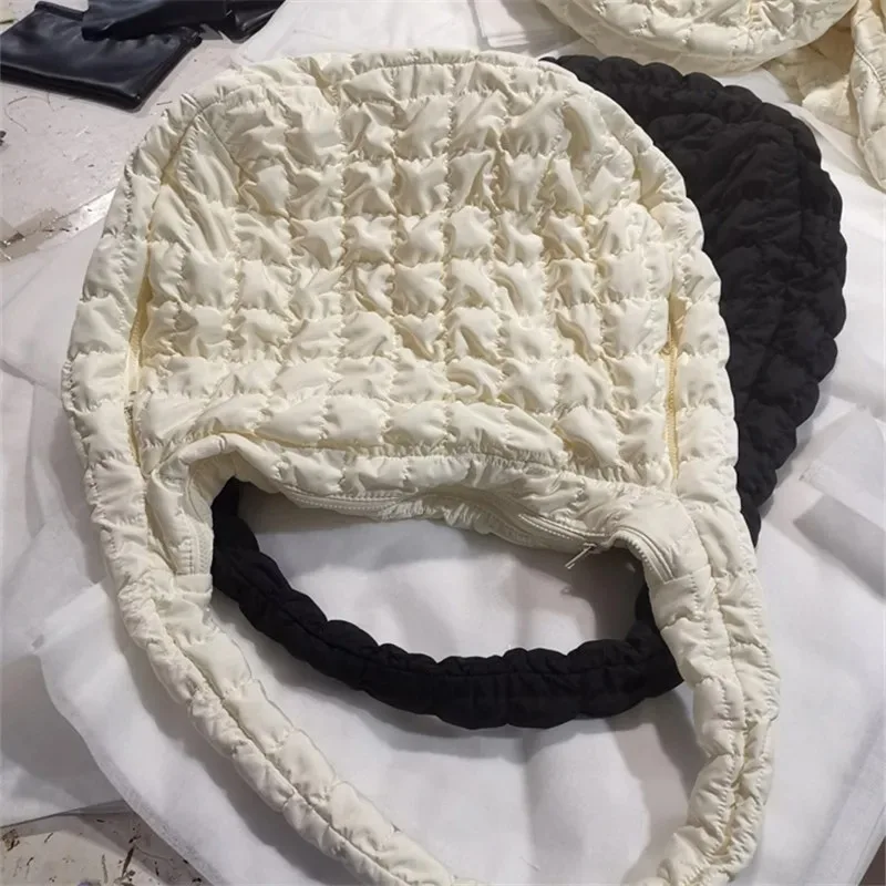 Borsa a Tracolla da Donna, Borsa a Tracolla alla Moda per Signora, Borsa Messenger Pieghevole a Grande Capacità, Borsa da Viaggio Leggera di Design - immagine 4