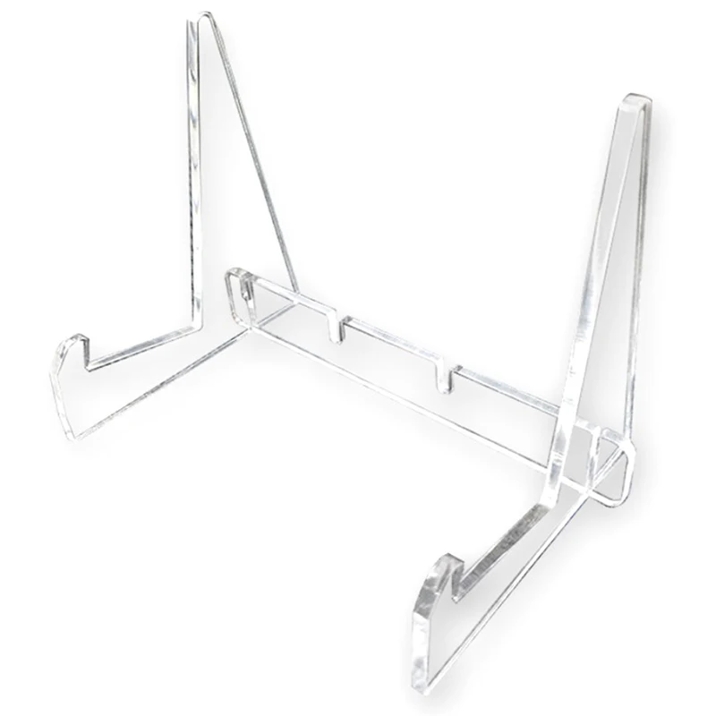 Acrylic Book Stand Clear Book Easel Display Stand Display Shelf Support Displaying Comic Books Artworks CDs
