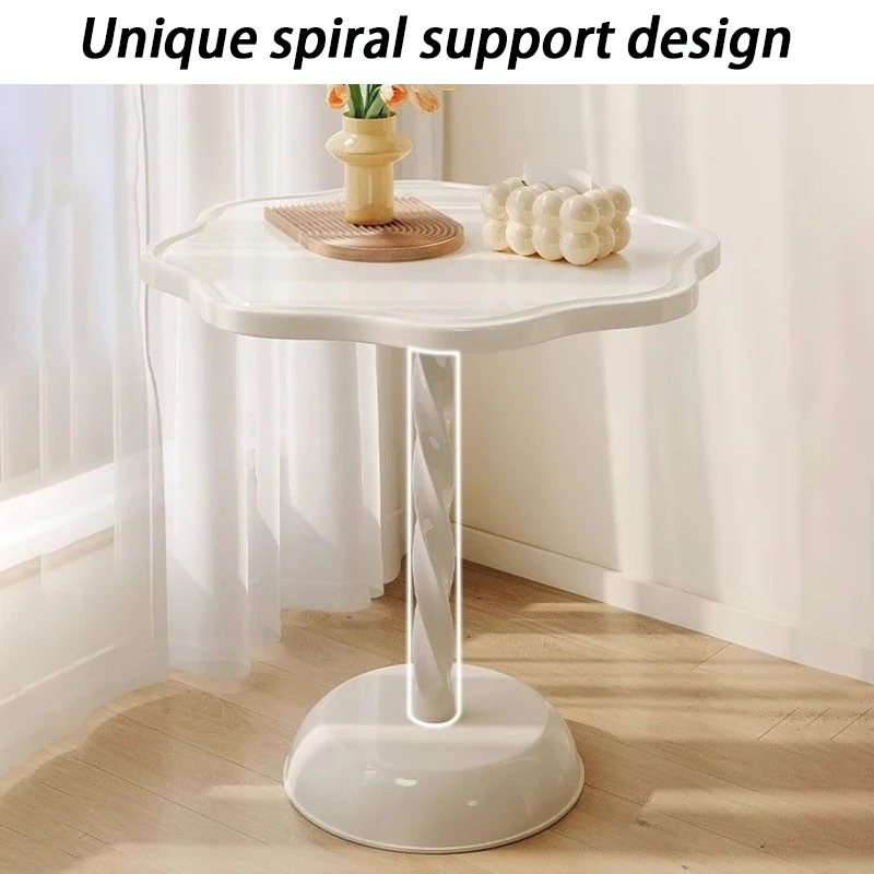 Tavolino da salotto dal design Luxuru Decorazioni moderne Libri Tavolini da caffè Organizzatore centrale Tavolino da tè nordico Mobili carini laterali - immagine 4