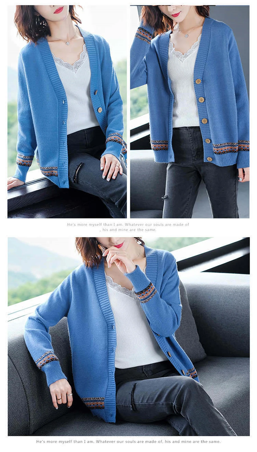 Big Size 4xl Printed Sweaters Cardigan Women Causal Slim Knitted Gilet Jackets Elegant Vintage Knitwear Coats Thin Malhas Casaco