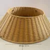 Rustic Christmas Tree Collar 28Inch Woven Wicker Tree Base Stand Cover For Artificial Holiday Decoration Ring Skirt Basket 4