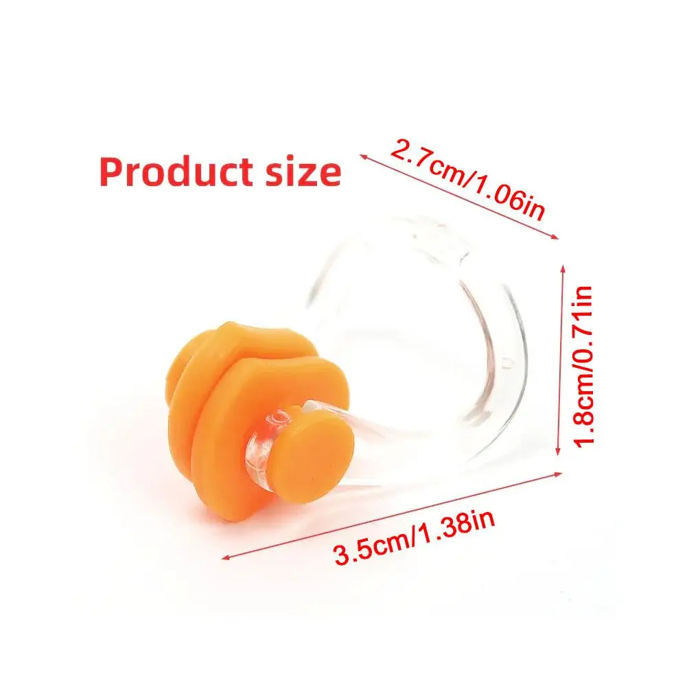 Soft silicone nose clip Reusable waterproof Swimming nose clip Surfing Nose Plugs for Adults Children Pool Supplies Accessories 4