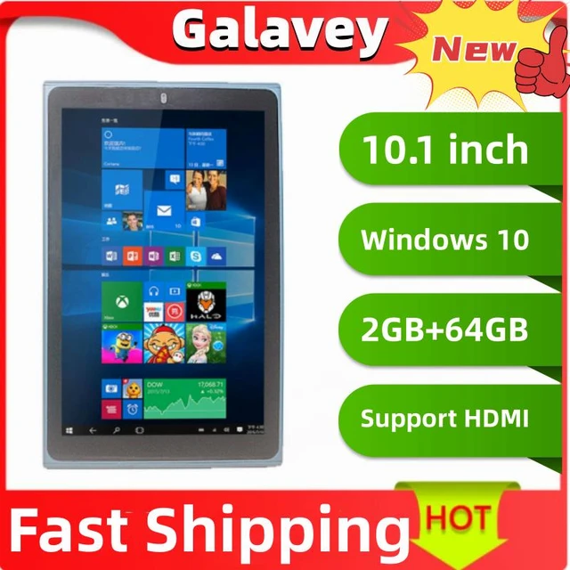 Tablette Windows Android Double OS 10 pouces Quad Core 64 Go