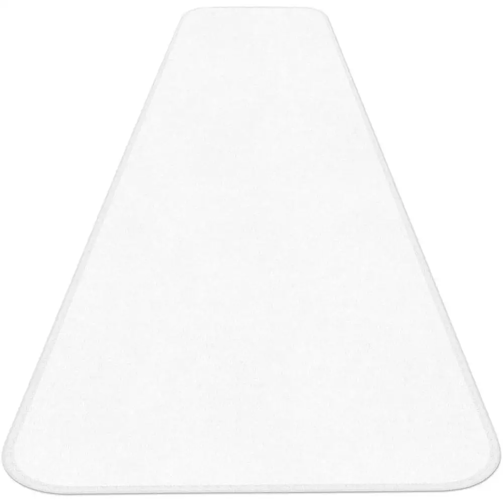 High Quality Polyolefin White Carpet Aisle Runner 4ft x 40ft Indoor Outdoor Durable Rubber Backing UV Protected Machine Made