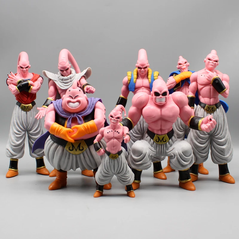 

Dragon Ball Super Gk Big Eight Types Of Fat Devils Buu Comparison Second Generation Figure Animation Peripheral Ornaments Model