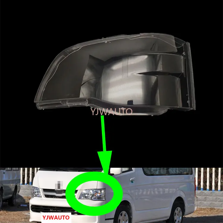 

Для Jinbei Hiace 2011-2016 объектив фары автомобиля налобный фонарь стеклянная Замена прозрачная передняя лампа абажур автомобильный корпус