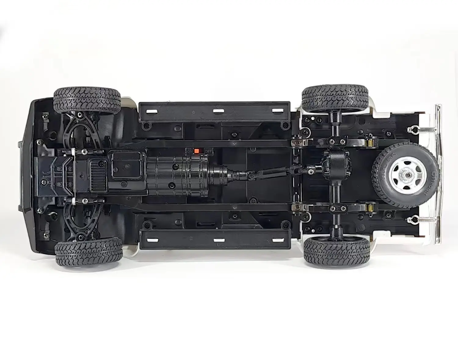 Wpl D62/D64 Rc Car 1/16 Pickup Truck 4x4 Climbing Off-Road Car Shift Gears At High And Low Speeds Differential Model Toy 6