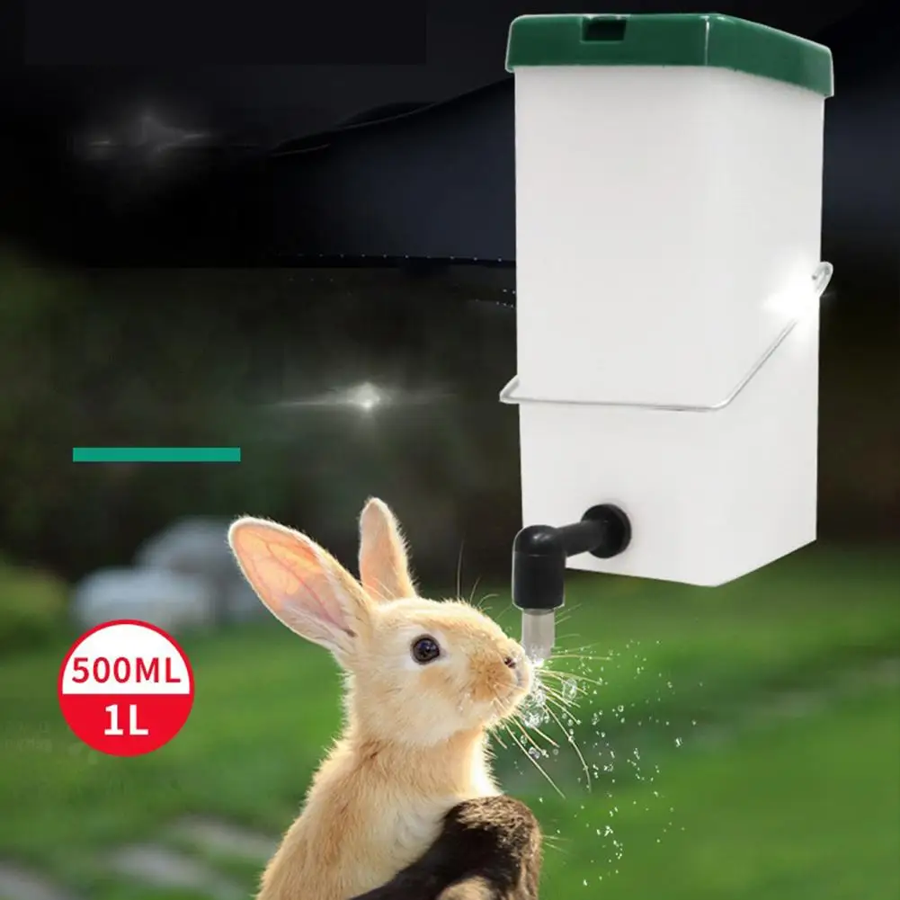 Rabbit Water Dispenser Drinker Feeder Drinking Fountain Automatic