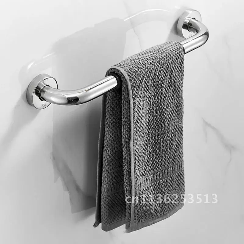 Safety Rail Stainless Steel Grab Bar Non-slip Bathroom Handrail Toilet Shower Bathtub Support Balance Handrail Grab Bar