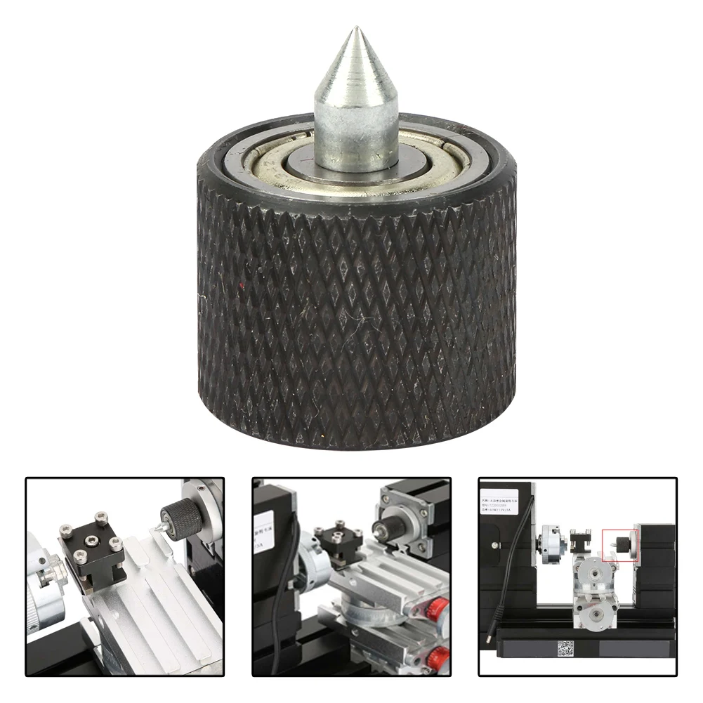 Live Center Rotation Center Cone Mini Multipurpose Lathe Accessory for Lathe Machine