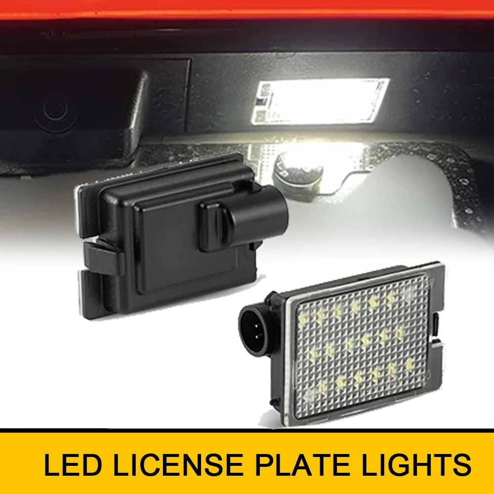 

For 14-22 Dodge Durango LED Rear License Number Plate Lights No Error OEM 68370520AA 6000K