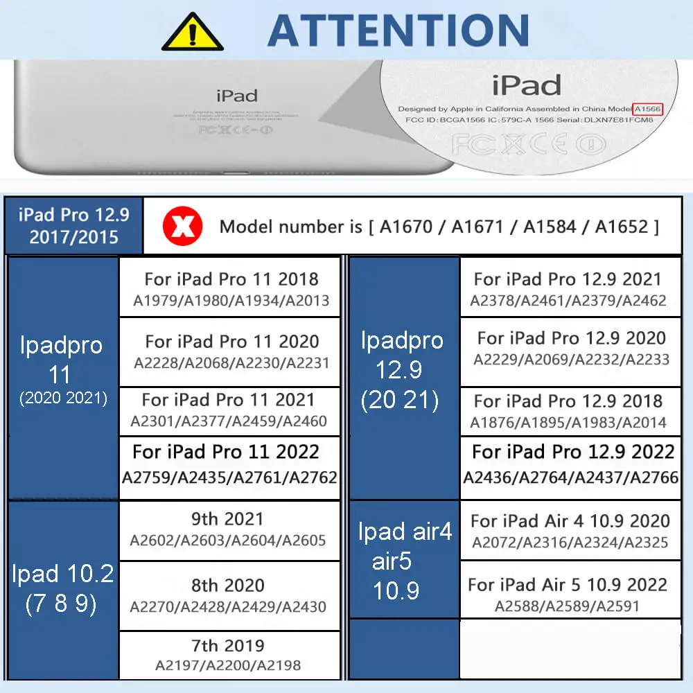 Caixa Universal do ar para o Ipad Pro Ipad Pro 12 5th 9th Geração 10 Mini 11 Versão Global - Imagem 2