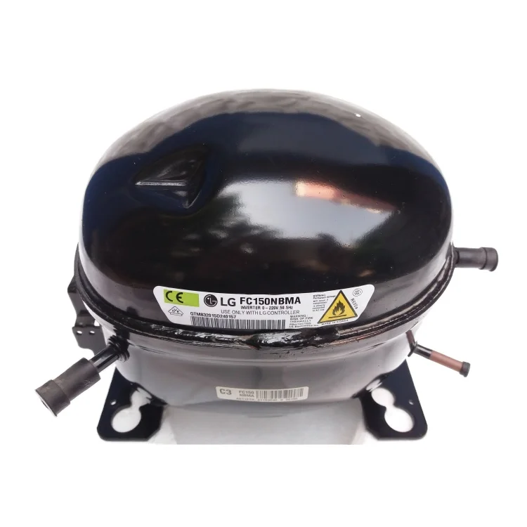 Factory-Qualified R600A Refrigeration Compressor DC 12V Electric Power Source for Freezers Cars Households Outdoors Hotels