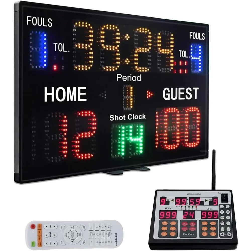 Basketball Scoreboard with Shot Clock: The Real-World Solution I ...