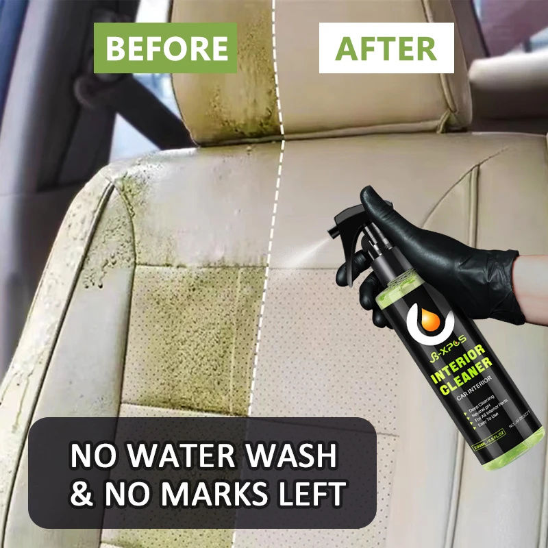 Car Interior Foam Cleaner Protectant Interior Parts Dashboard Leather