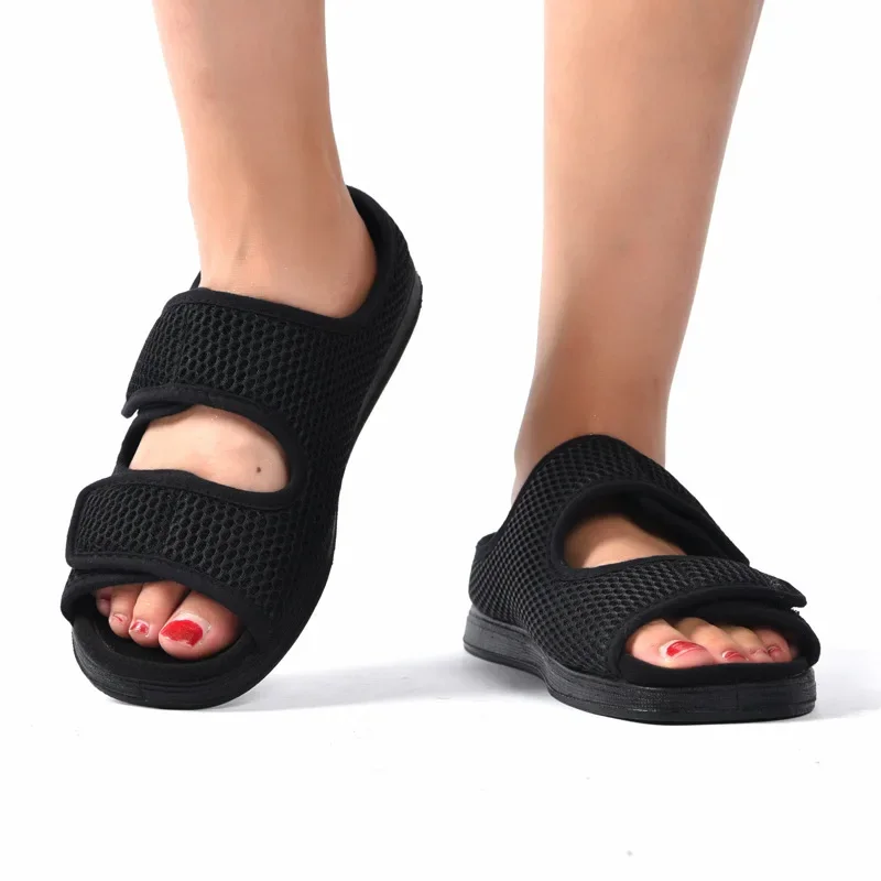 2024 new casual orthopedic wide foot edema shoes, thumb valgus adjustment, soft and comfortable diabetic shoes, walking shoes 2