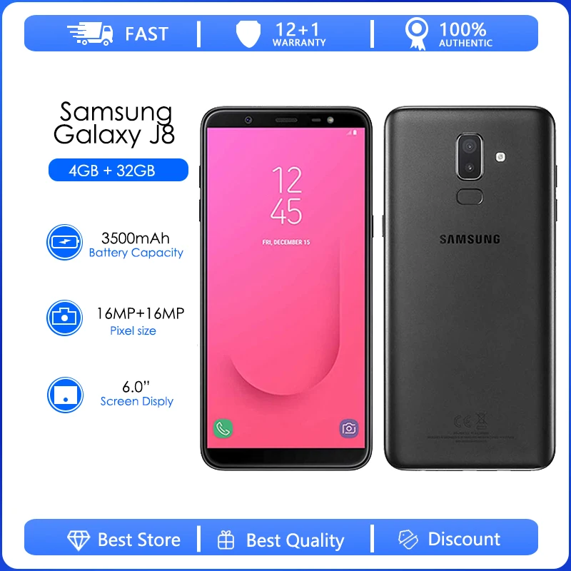 Samsung – Galaxy J8 reconditionné et Original déverrouillé, J810F J810M  On8, double SIM, 6.0 pouces, 16mp, 4G octa-core, livraison gratuite -  AliExpress Téléphones portables et télécommunications