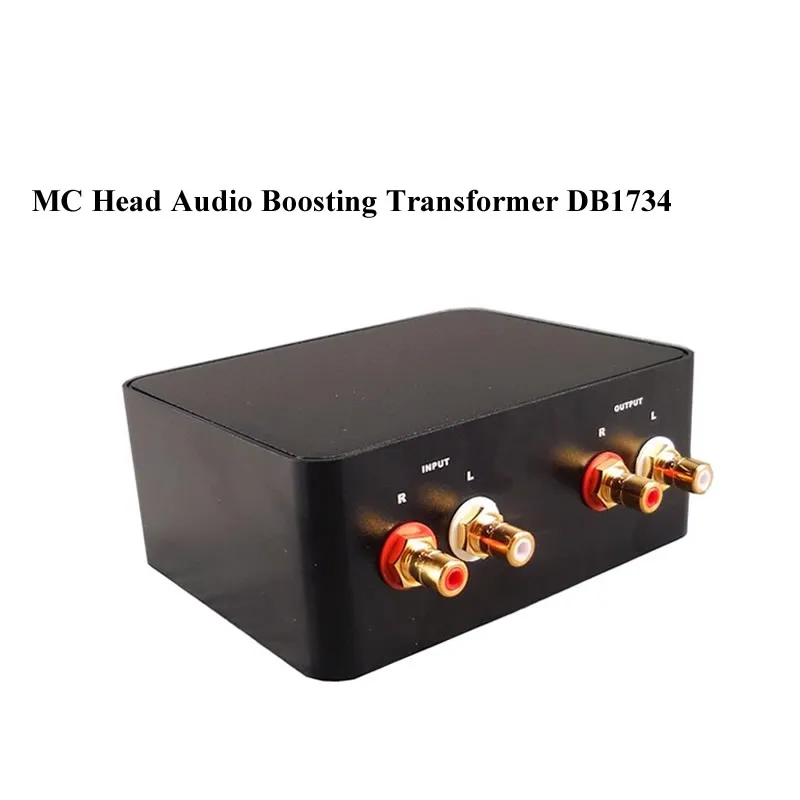 블랙 RubberDynamic Coil MC 카트리지 변압기 DB1734 오디오 부스트 카우 1:20