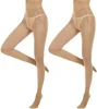 85206-ac483a.jpg Collants transparents brillants taille haute pour femmes, chaussettes longues et moulantes, collants transfrontaliers lumineux de la Chine continentale