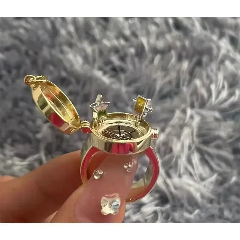 Anime Ring SpongeBob Ring Anime Women's Men's Bff Best Friend Ring Opening Adjustable Patrick Star Rings Trend Finger Jewelry Birthday Gift