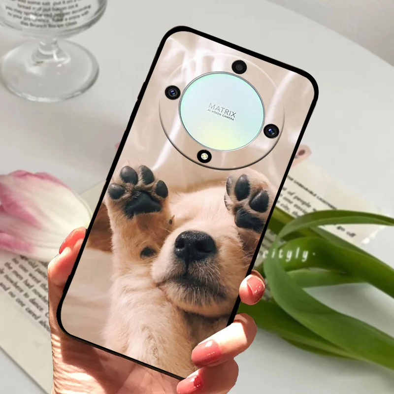 Cartoon Shockproof Soft TPU Silicone Phone Case Cover - Magic6 Lite Series