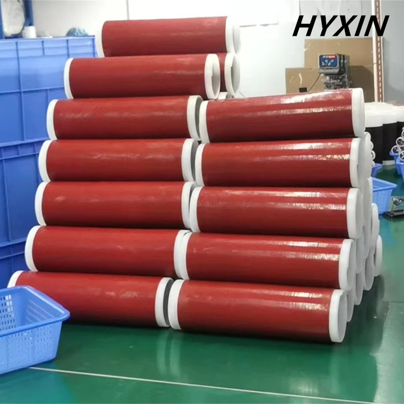 실리콘 고무 냉간 수축 튜브, 방수 밀봉, UV 내성 및 고온 내성 절연 보호, ID:53mm