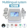 120K Cavitation Vaccum Therapy Machine 5D Ultrasonic Fat Burning Cellulite Removal Body Slimming Shape Firming Lifting Massager 1