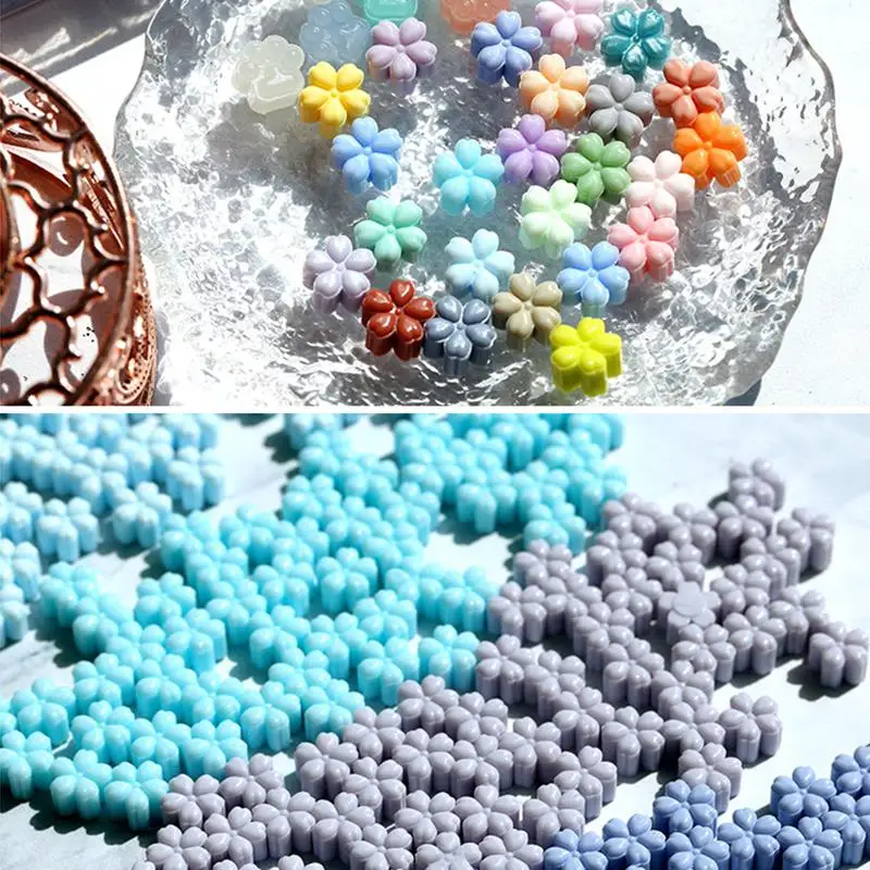 Wax Seal Beads Color Sakura Sealing Wax Particle 150Pcs DIY Scrapbook Envelope Invitation Card Decoration Crafts sealing wax beads