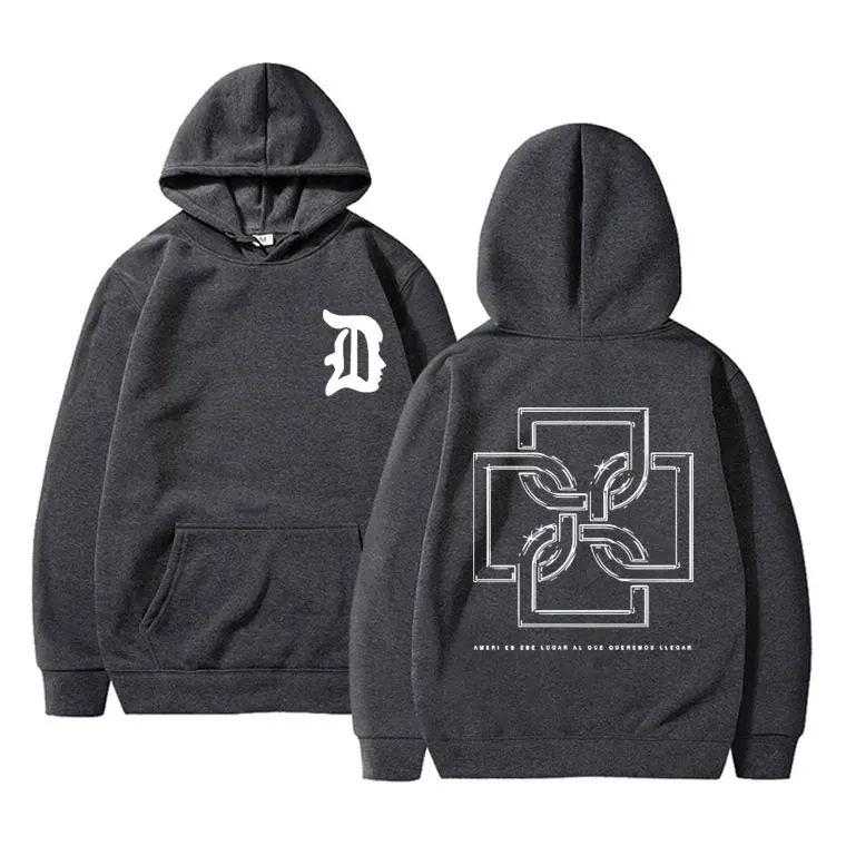 Rapper Duki Merch Hoodie Unisex Casual Fleece Cotton Pullover Male Trend Hoodies Men Women Fashion Hip Hop Oversized Streetwear 2