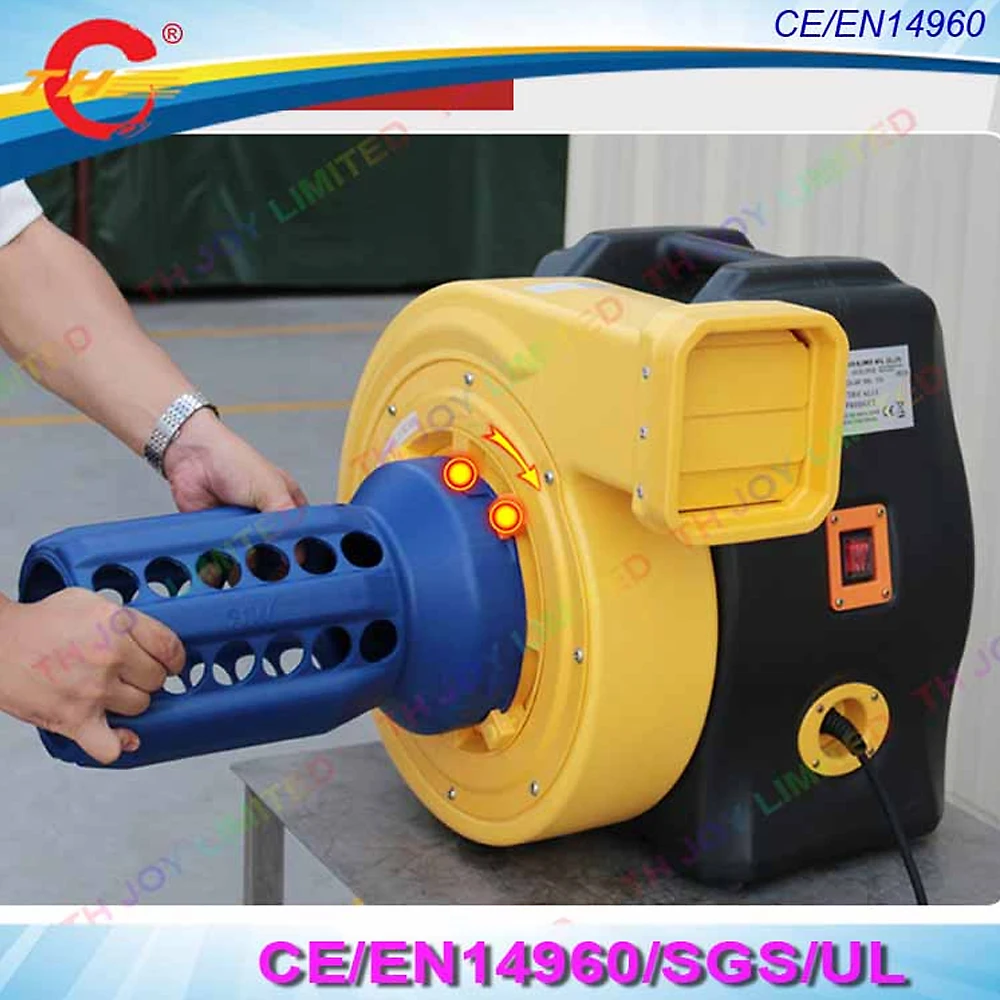 110-240V 1.5KW 2HP High Efficiency new design Electric Air Blower with deflator/inflatable air blower fans machine 2