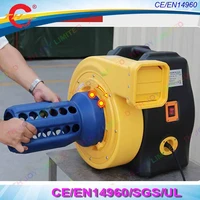 110-240V 1.5KW 2HP High Efficiency new design Electric Air Blower with deflator/inflatable air blower fans machine 2