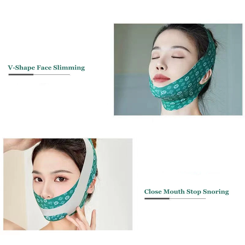 Anti-Snoring Tool Sleeping Mask V-Shape Face Slimming Belt Close Mouth To Stop Snoring Health Care Body Snoring Reduce Aids 2