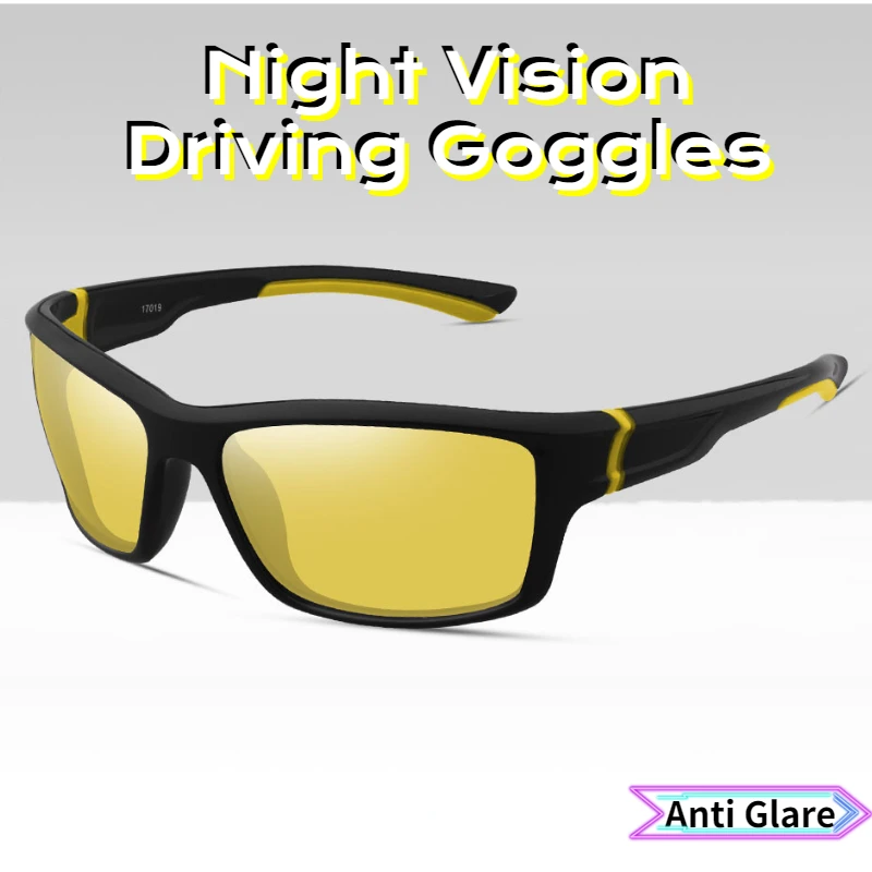 NightVisionDrivingGogglesMenPolarizedOutdoorSportCycling