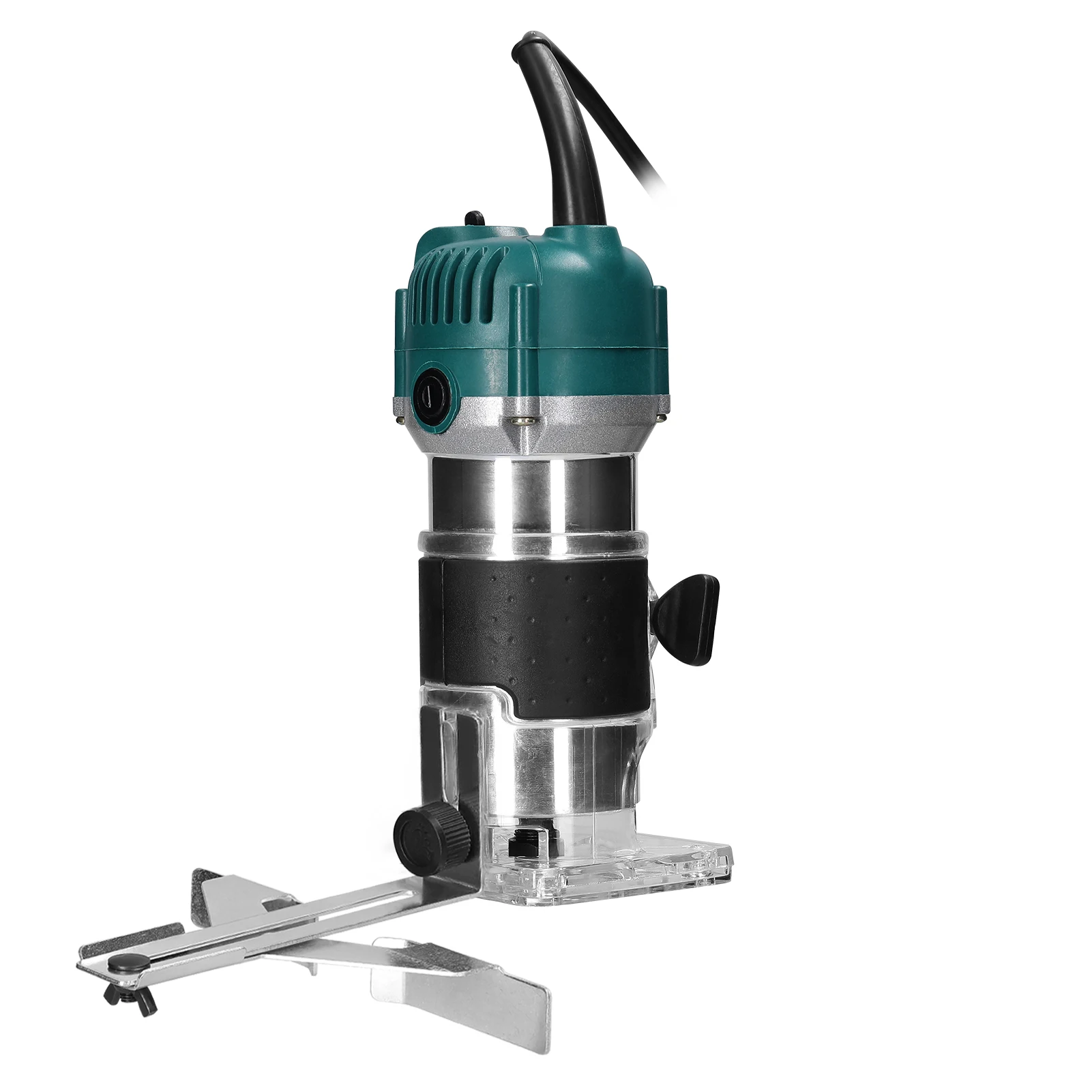 Trimmer Wood Milling Trimming Engraving Slotting Machine Versatile Woodworking Router Power Tool with 15PCS Milling Cutters 4
