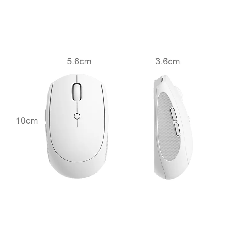 Xiaomi Wireless Bluetooth Mouse Dual Mode USB Rechargeable 2.4 GHz Adjustable DPI Optical Portable Mouses For Microsoft Mac Book