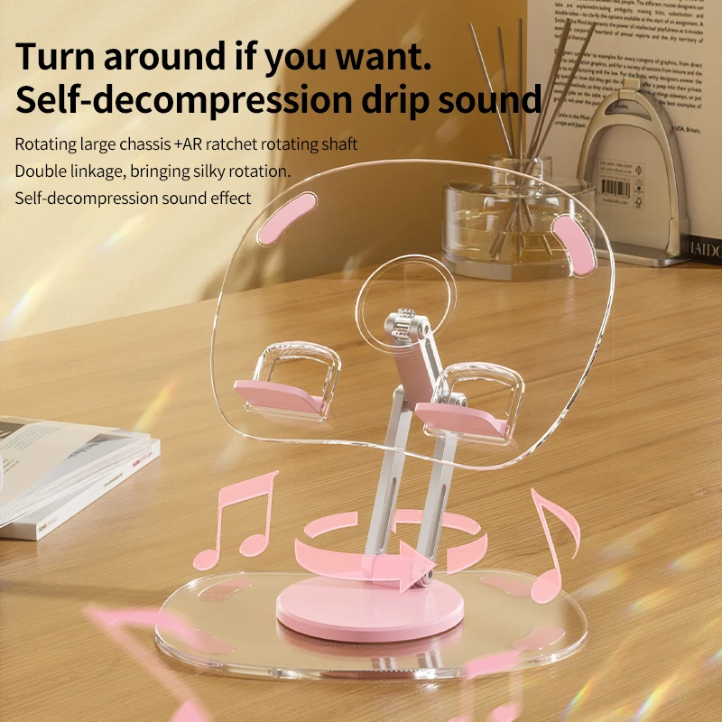 Adjustable 720° Rotating Foldable Phone and Tablet Stand
