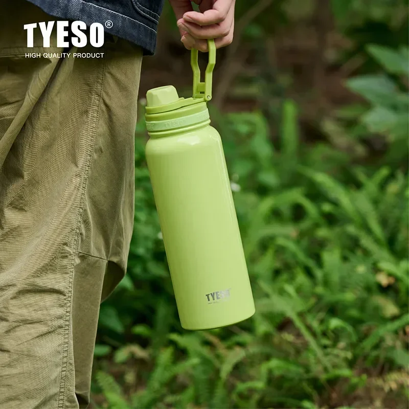 600ML Stainless Steel Thermal Water Bottle With Straw Portable Vacuum Flask Insulated Water Bottle Cold and Heat Thermal Mug