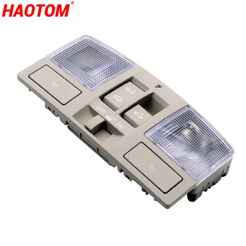 

For 2010-2013 Mazda 3 BL Interior Roof Light Front Reading Lamp Dome Ceiling Light Glasses Case With Sunroof Switch BBM6-69-970