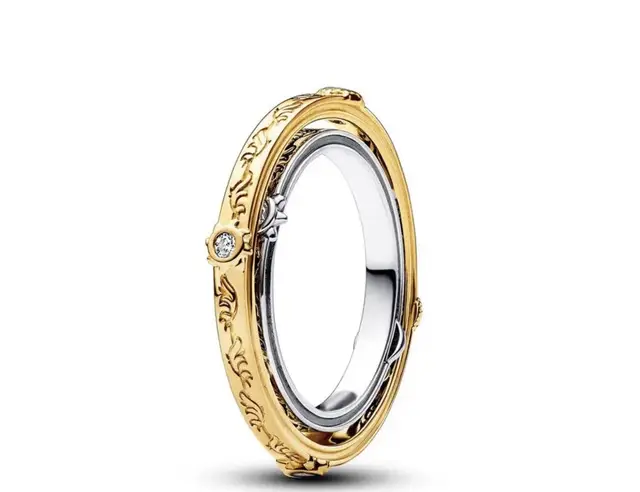 Bague populaire en argent sterling 925% de la série Princesse, avec coquille, couronne, nœud et zircon rose, pour femme, accessoires de bijouterie fine pour soirée
