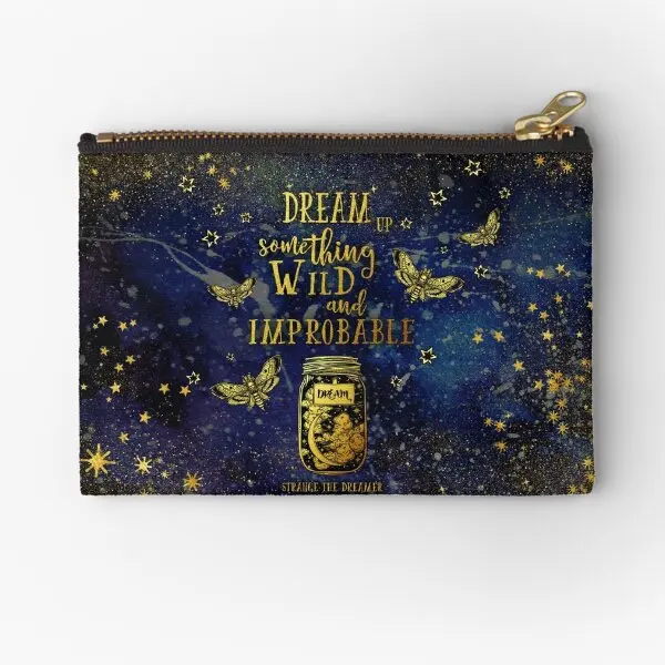 

Dream Up Something Wild And Improbable Zipper Pouches Men Money Wallet Panties Underwear Pure Pocket Bag Cosmetic Key Storage