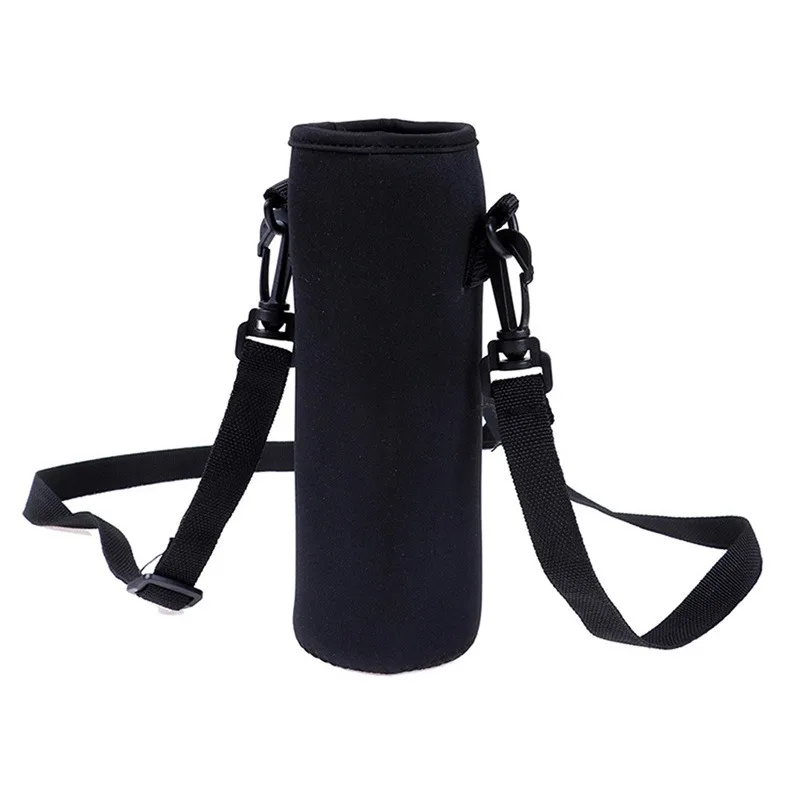 Sport-Wasserflaschenetui in mehreren Größen, isolierte Tasche, Flaschen-Tragetasche mit Schultergurt, Outdoor-Wasserflaschen-Tragetasche – Detail 8