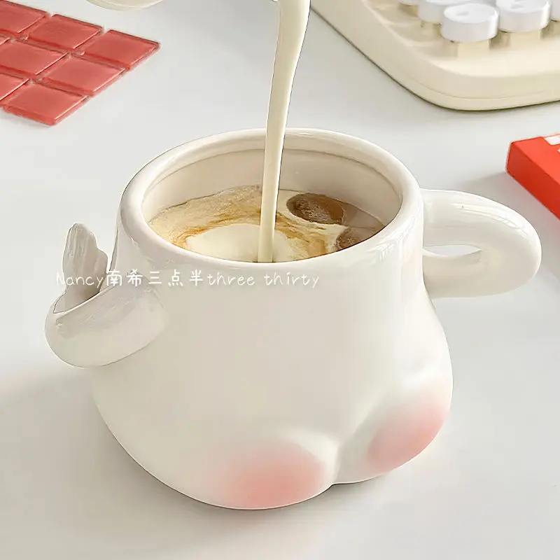 Isolierter Edelstahl-Milchbecher – Ca. 8,5x11 Cm, Aus PP & Edelstahl, Für Kaffee, Cappuccino, Unterwegs