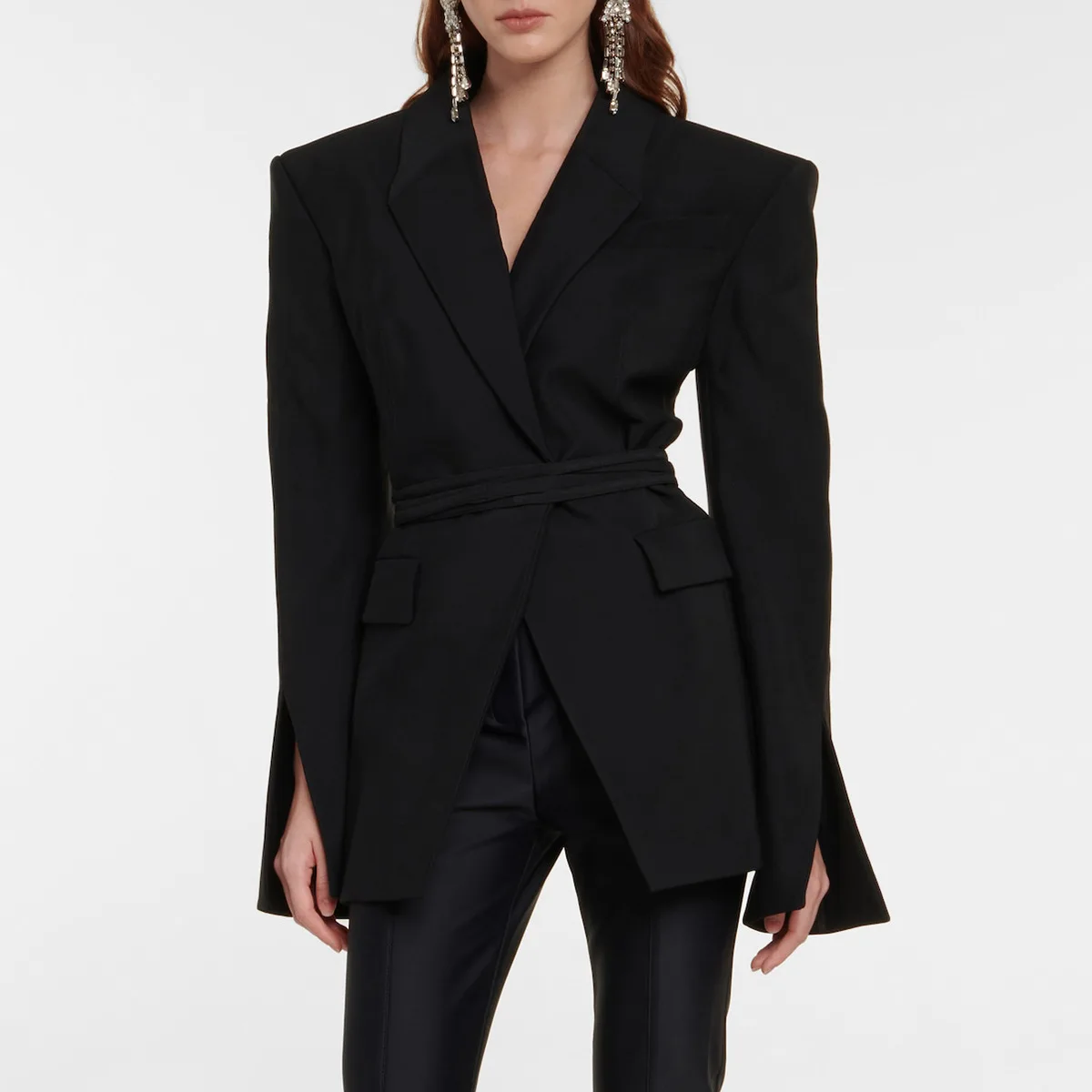 

2023 Early Spring New Small, Light, Luxury, Explosive Street Style, Casual, Backless Suit Ins