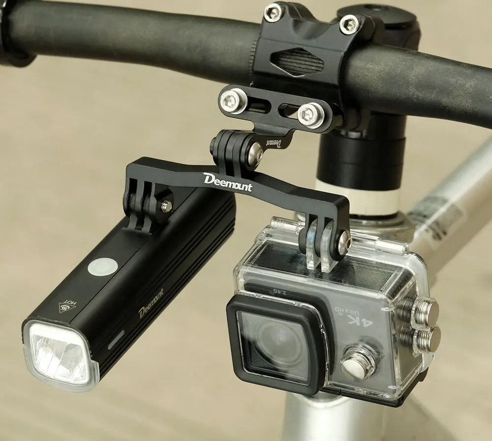 Fahrrad Front Licht Halter für Stamm Installieren Zyklus T6 L2 LED Scheinwerfer Adapter Kamera Stehen Halterung Stecker Hex Schlüssel Inclu. – Detail 15