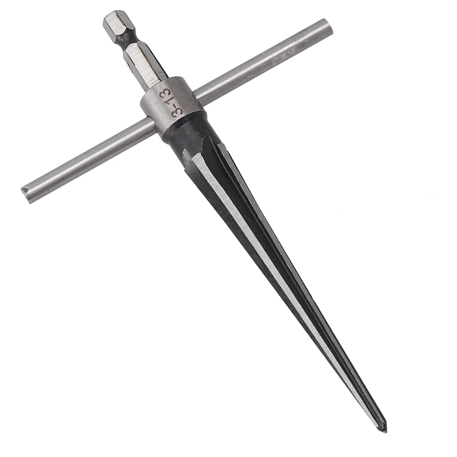 1pc Hand Reamer Inverted Taper Wood Sink Holes Chamfers 3-13mm hss reamer steel reamer tools cobalt reamer carbide reamer