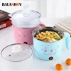 Multifunction Mini Electric Cooker 1-2 People Portable Hot Pot Multi Ramen Pot Mini Rice Cook Home Kitchen Appliance Korea 220V 1