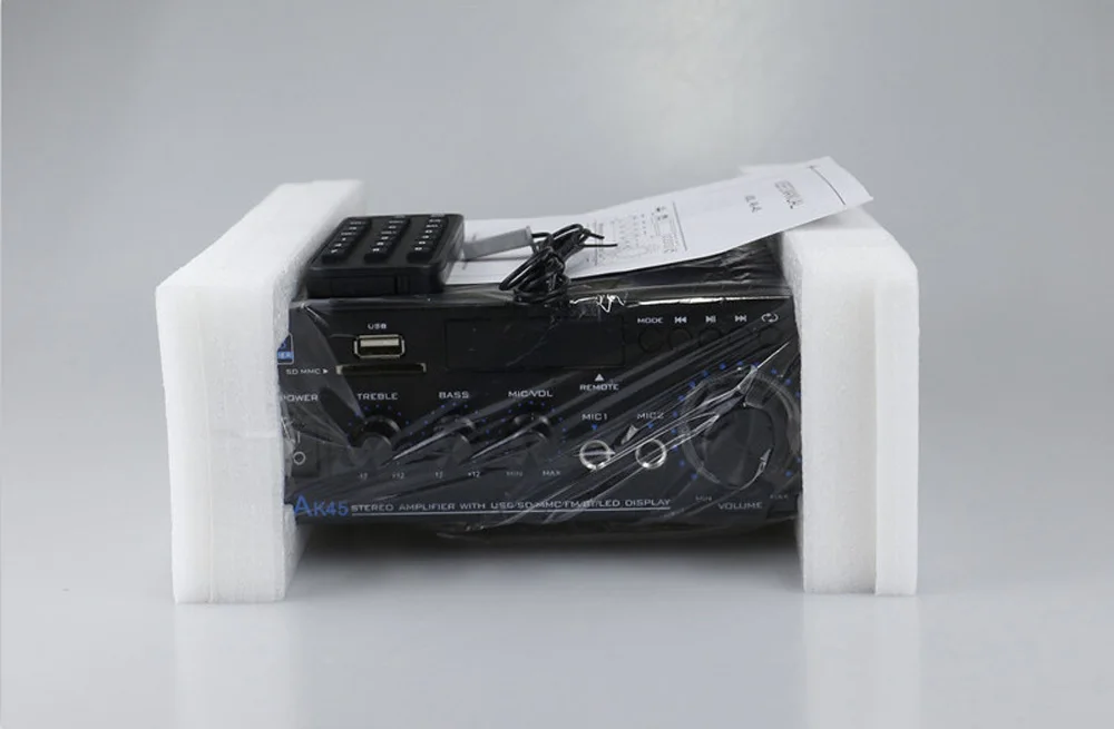 HiFi Digital Audio Amplifier Channel 2.0 Bluetooth Amp AK45 for Home Speakers 35